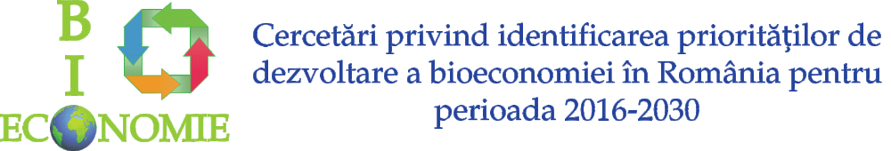 BIOECONOMIA — Priorități de dezvoltare a bioeconomiei în România 2016–2030